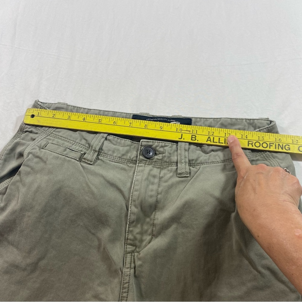 Seven 7 Pants Versatile Green Chino Pants with Regular Fit - Picture 6 of 9